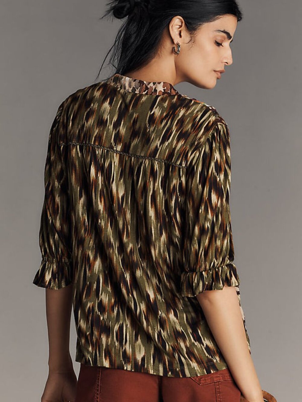 Bl-nk Stephanie Top in Animal size XS NWT - Picture 3 of 8